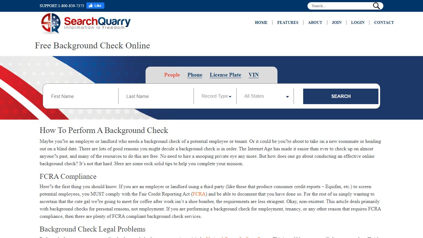 Free Background Check Online | Find Out The Truth About Anyone